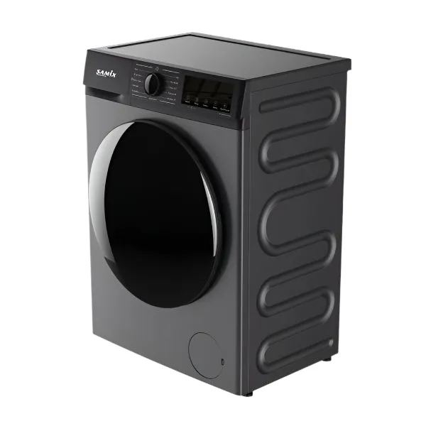 Samix Front Load Washing Machine, 8KG, 1400Rpm, Grey