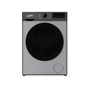 Samix Front Load Washing Machine, 8KG, 1400Rpm, Grey