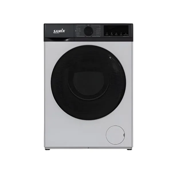 Samix Front Load Washing Machine, 8KG, 1400Rpm, Silver