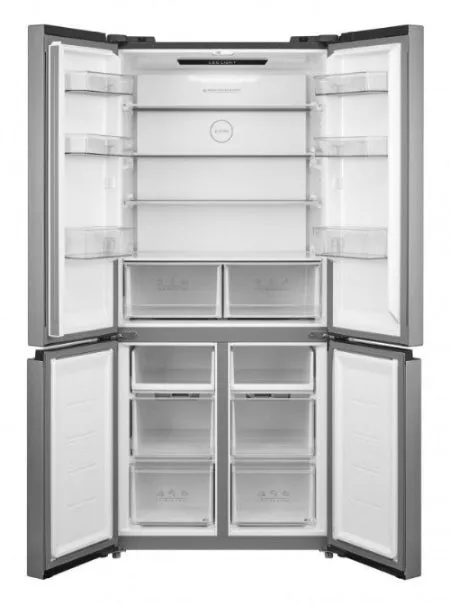 Samix Refrigerator Side by Sie A , 485Lit, No Frost, Silver