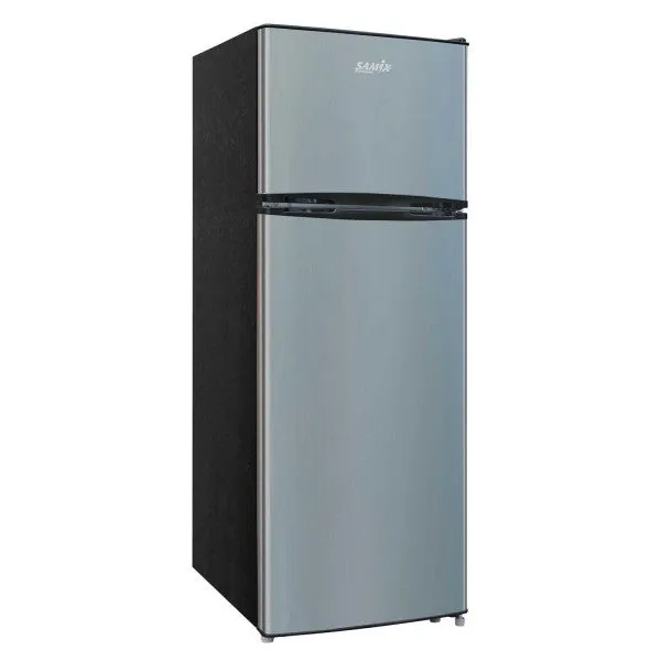 Samix Top Mount Refrigerator A , 208Lit, Silver