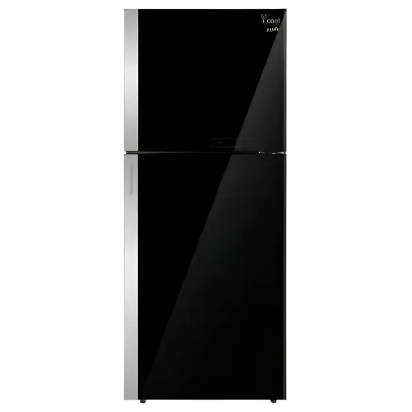 SAMIX Top Mount Refrigerators, 440Lit, Glass Black