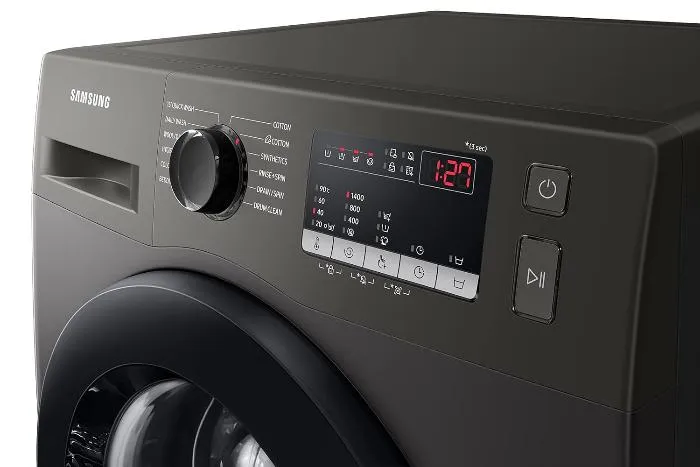 Samsung Front Loading Washer A   , 7KG, 1200RPM, 12Programs, Silver