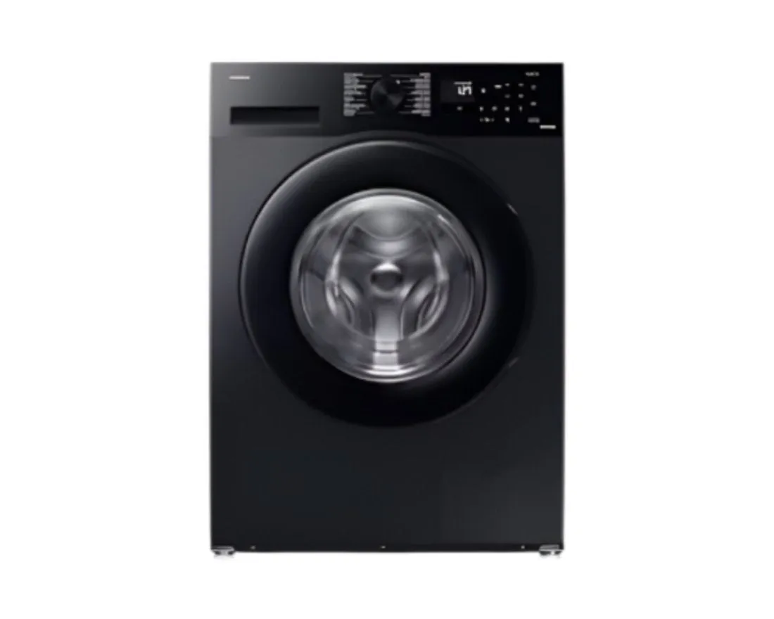 Samsung Front Loading Washer Smart Things A   , 9KG, 1400RPM, 14Programs, Black