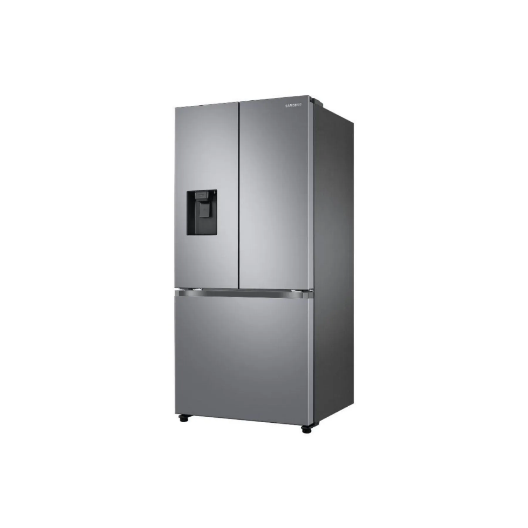 Samsung Refrigerator 3Door French A  , Water Dispenser, 433Lit, Stainless Steel