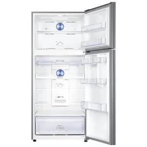 Samsung Refrigerator Top Mount Freezer, Elegant Inox, 528 Lit