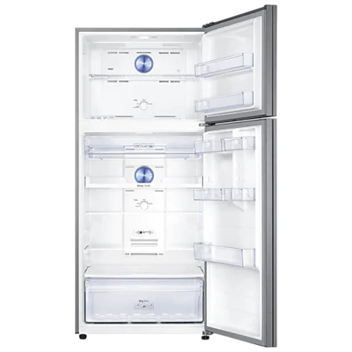 Samsung Refrigerator Top Mount Freezer, Elegant Inox, 528 Lit
