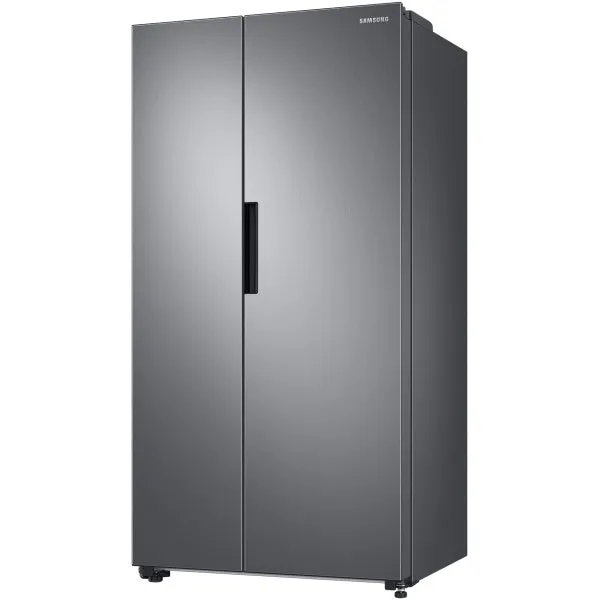 Samsung Side-By-Side Refrigerator 641 L Net Capacity Silver No Frost