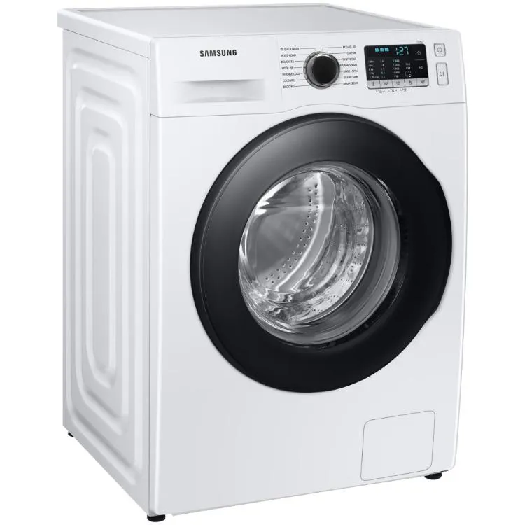 Samsung Washing Machine Front Loading A   , 8KG, Washer with Eco Bubble, Hygiene Steam, DIT