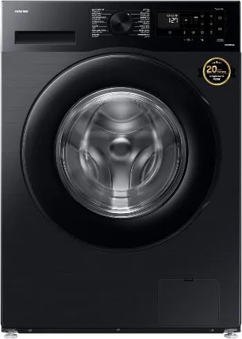 Samsung Washing Machine Front loading, Washer with Eco Bubble, 9KG, Black