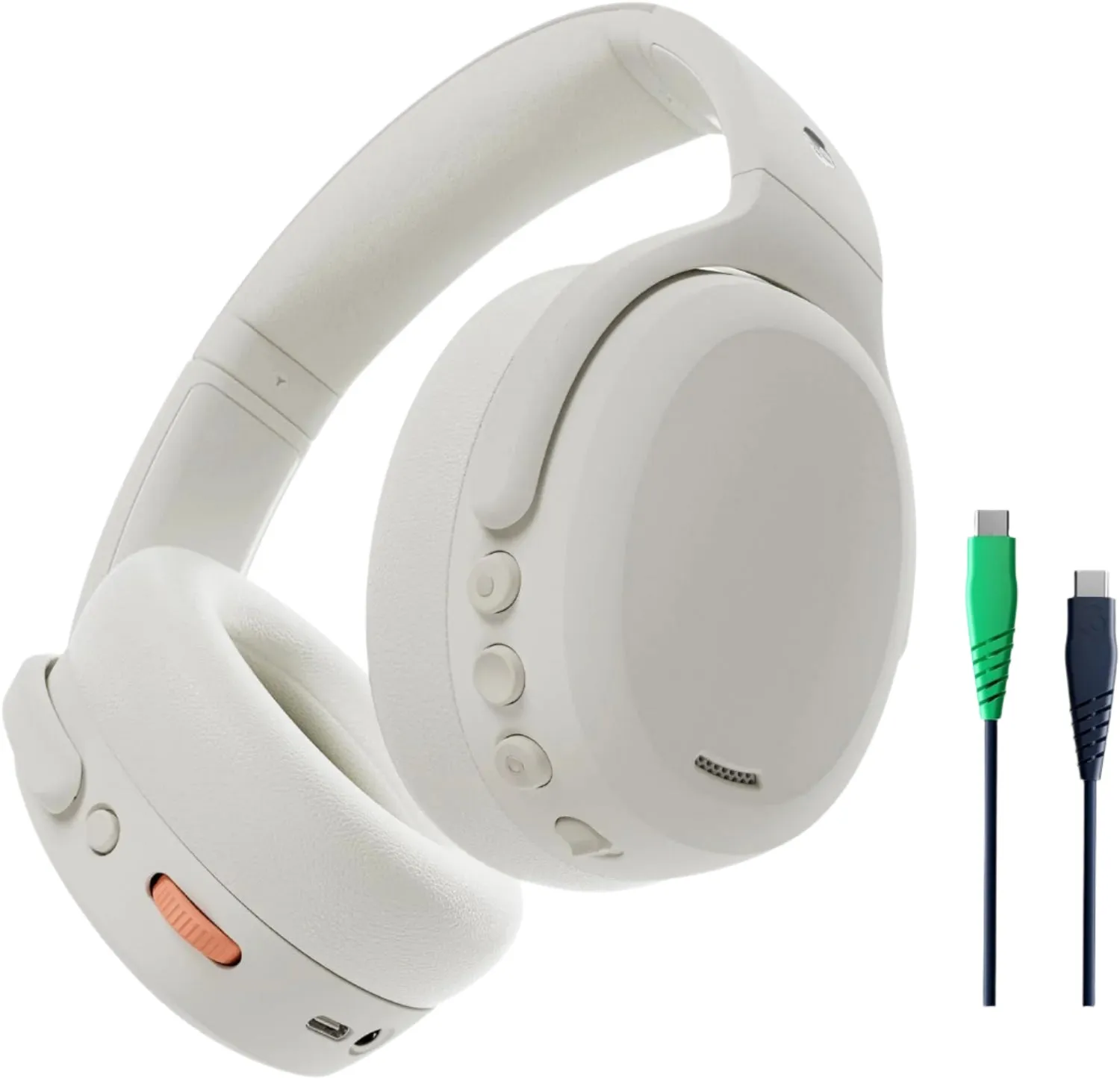 Skullcandy Crusher Anc 2 Wireless Over-Ear Headphone, Orange Glow