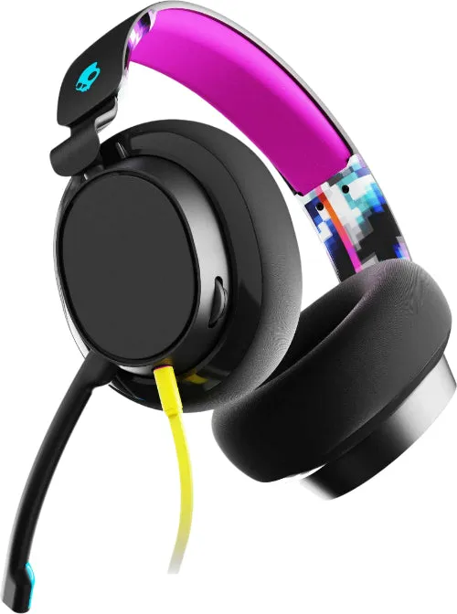 Skullcandy SLYR Wired Over-Ear Headphone, Multi-Platfrom, Black