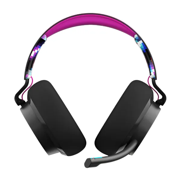Skullcandy SLYR Wired Over-Ear Headphone, Pro Multi-Platfrom, Black & Pink