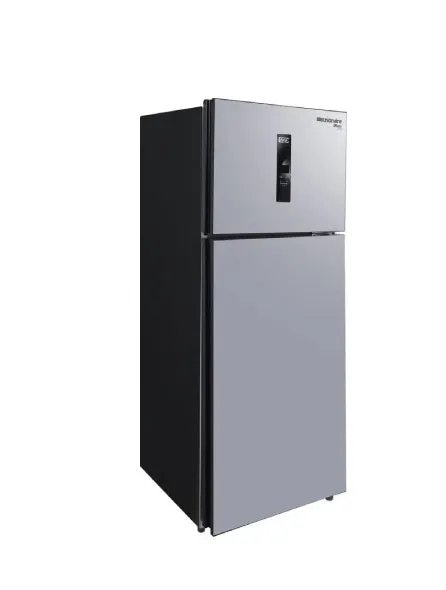 UNIONAIRE Top Mount Refrigetor, 342Lit, Stainless Steel