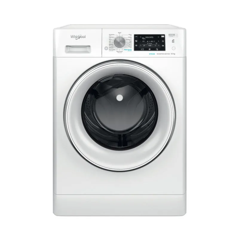 Whirlpool Front Loading Washer Machine A   , 1400Rpm, 10KG, White